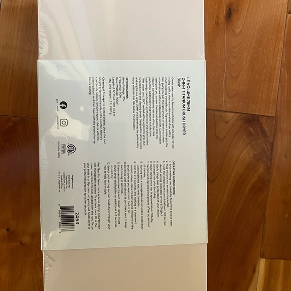 Lange Hair Lange Hair Le Volume 2in Titanium Blow Dryer Brush Blush